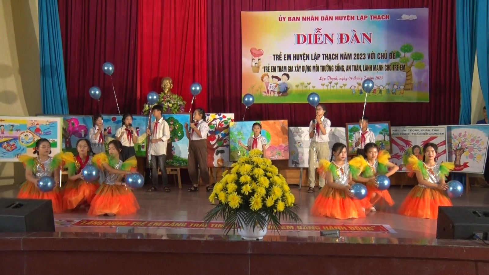 Vĩnh Phúc: Lập Thạch tổ chức Hội nghị diễn đàn trẻ em năm 2023
